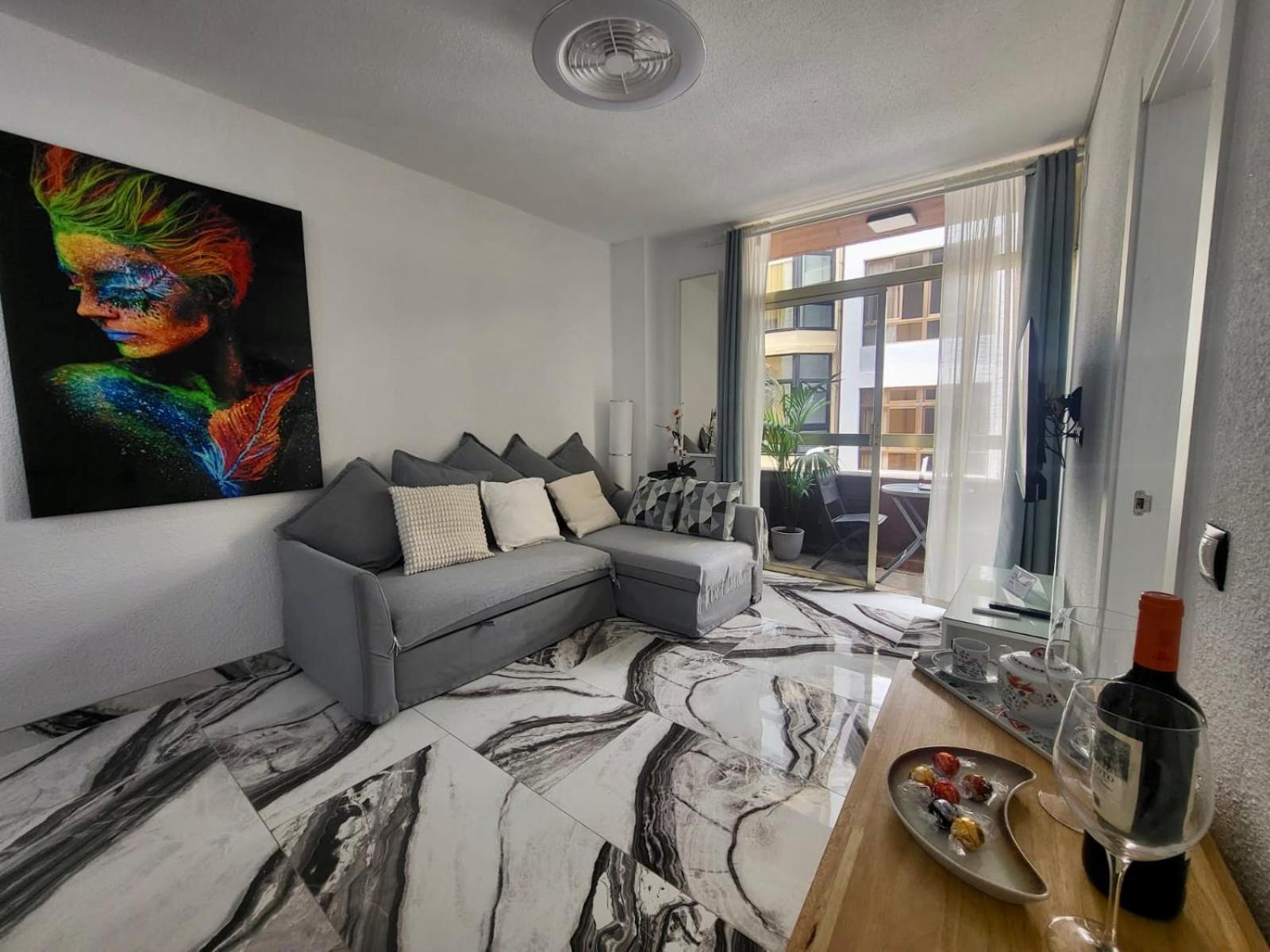 2 Bedrooms Flat + Balcony + Parking At Las Canteras Beach Las Palmas de Gran Canaria Dış mekan fotoğraf